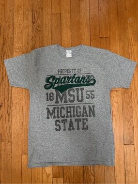 Michigan State Spartans Jerzees T-Shirt - Size M